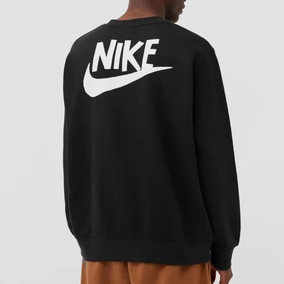 mens black nike crewneck sweatshirt